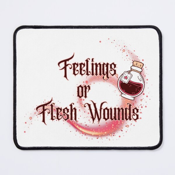 Item preview, Feelings or Flesh Wounds designed and sold by DCoyoteRuiz.