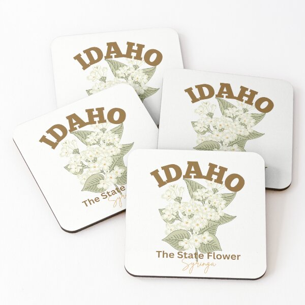 Item preview, Idaho State Flower Syringa Classic T-shirt sticker designed and sold by ThinkNature!.