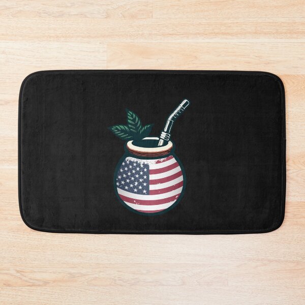 Item preview, Yerba Mate Usa Flag designed and sold by Domiska.