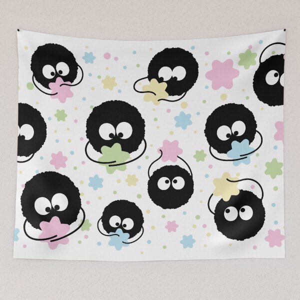 Item preview, Susuwatari konpeito soot sprite designed and sold by Avecdesfleurs.