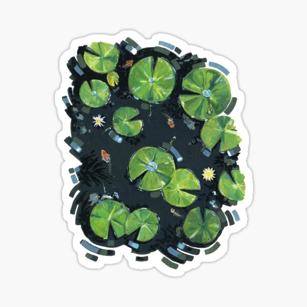 Item preview, Koi Lilypads (2021) designed and sold by henrybakerart.