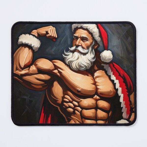 Item preview, Modern Sexy Santa Claus designed and sold by ArtFactoryAI.