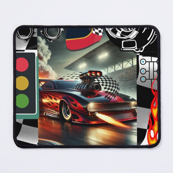 Item preview, Drag racing a competitive sport designed and sold by ricky dean beck.