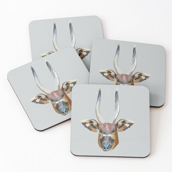 Item preview, B is for Bongo , Bongo – Striking Forest Antelope of Africa Wildlife Illustration designed and sold by PrettylittlepastelUk.
