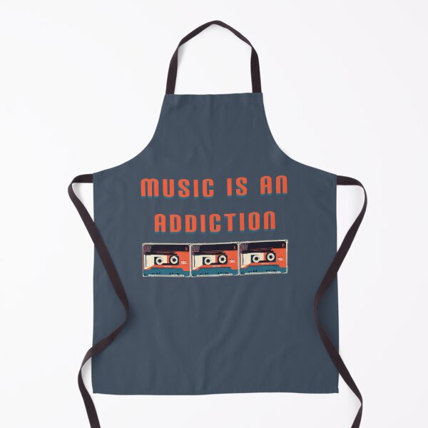 Item preview, music is an addiction, quotes designed and sold by La Loca.