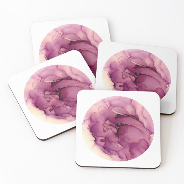 Item preview, Planet gj504b - The Pink Planet - abstract fluid art with pinks designed and sold by SChristineBrink.
