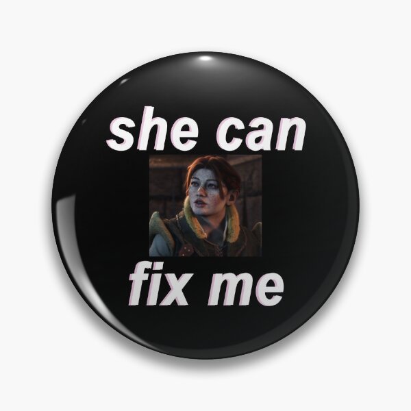 Item preview, [FOR DARK BACKGROUND] Harding "She can fix me" designed and sold by cybarchangel.