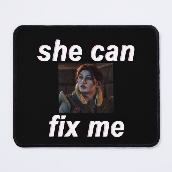Item preview, [FOR DARK BACKGROUND] Harding "She can fix me" designed and sold by cybarchangel.