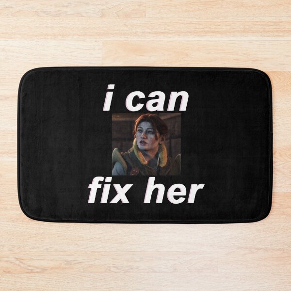 Item preview, (FOR DARK BACKGROUND) Harding "I can fix her" designed and sold by cybarchangel.