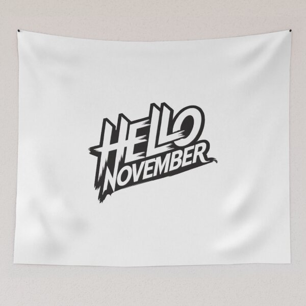 Item preview, HelloNovember funny tshirt Design designed and sold by idizayilstore.
