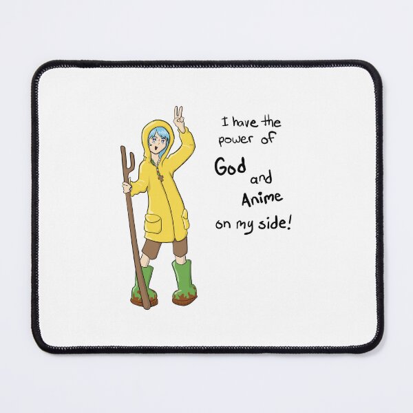 Item preview, Luce Catholic Mascot Jubilee 2025 I have the power of God and Anime on my side! designed and sold by KatelynMitalski.