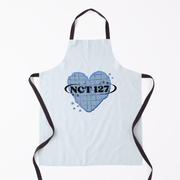 Item preview, NCT 127 K-Pop Blue Heart Scrapbook Design designed and sold by AJUNICE STUDIO.