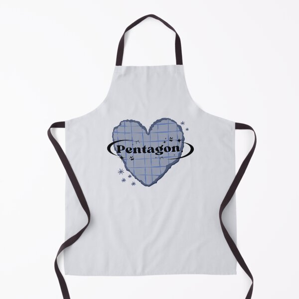 Item preview, Pentagon K-Pop Blue Heart Scrapbook Design designed and sold by AJUNICE STUDIO.