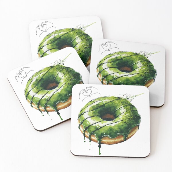 Item preview, Matcha Donut for Matcha Lovers designed and sold by AyaJP.