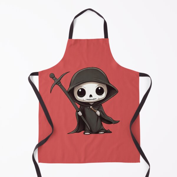 Item preview, Chibi Grim Reaper in dark cloak designed and sold by NiRia Spot.