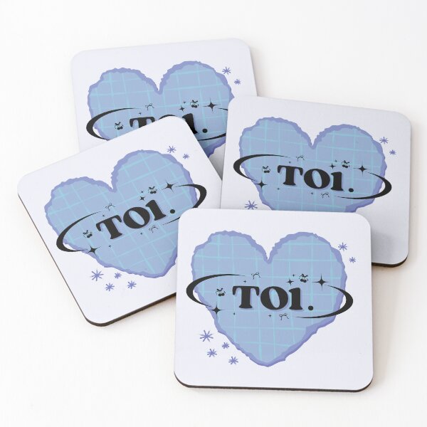 Item preview, TO1 Kpop Heart Scrapbook Design in Blue designed and sold by AJUNICE STUDIO.