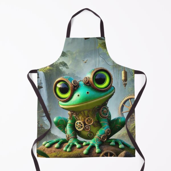 Item preview, Steampunk Goliath Frog designed and sold by Sillytoe.