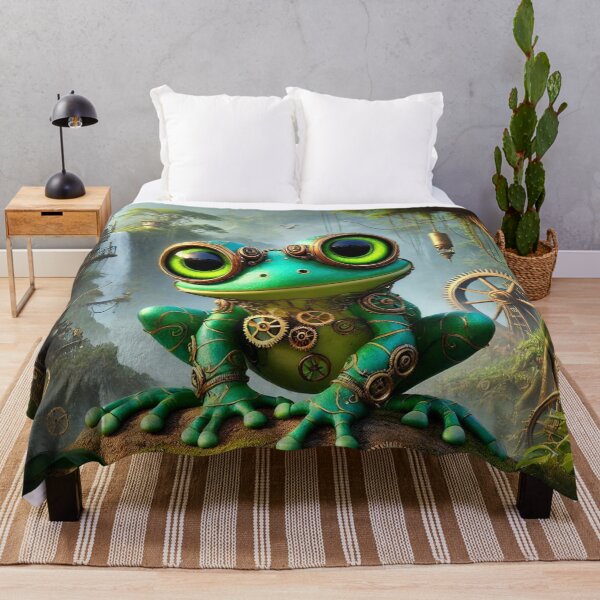 Item preview, Steampunk Goliath Frog designed and sold by Sillytoe.