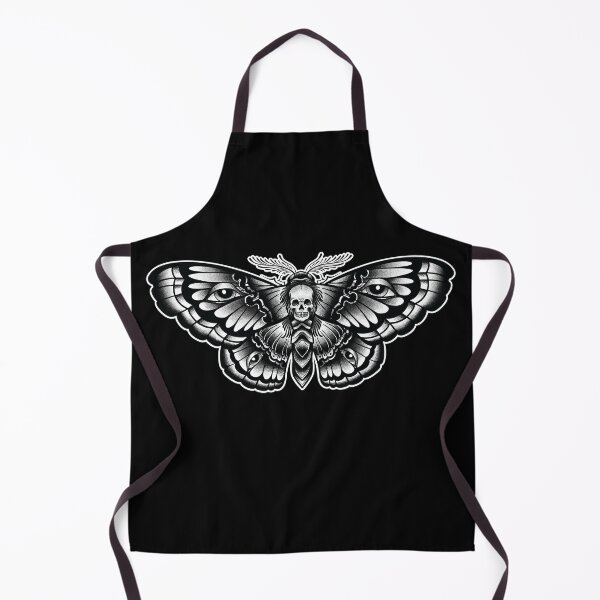 Item preview, Death's Head Hawk Moth Tattoo designed and sold by SevenRelics.