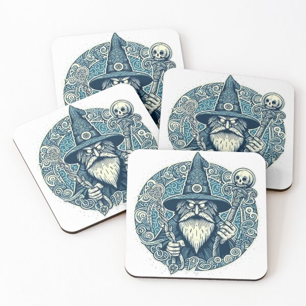 Item preview, The Blue Wizard of the Astral Realm designed and sold by nikkolaus.