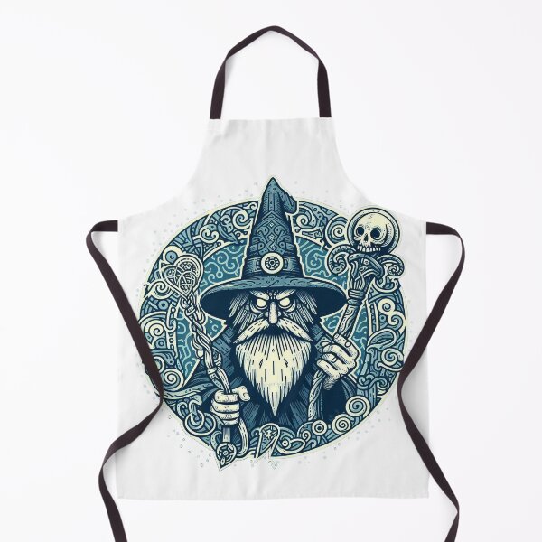 Item preview, The Blue Wizard of the Astral Realm designed and sold by nikkolaus.