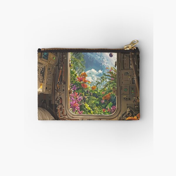 Item preview, Floral Haven in Orbit: A Glimpse of Earth from a Gardened Spacecraft designed and sold by oanaunciuleanu.