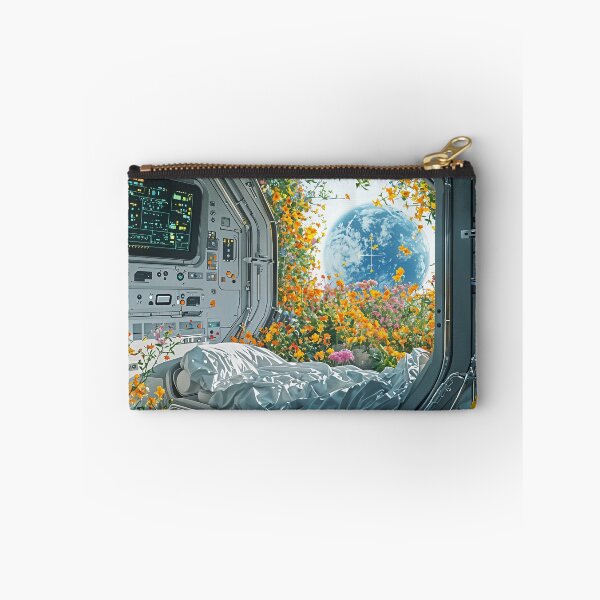 Item preview, Floral Haven in Orbit: A Glimpse of Earth from a Gardened Spacecraft designed and sold by oanaunciuleanu.