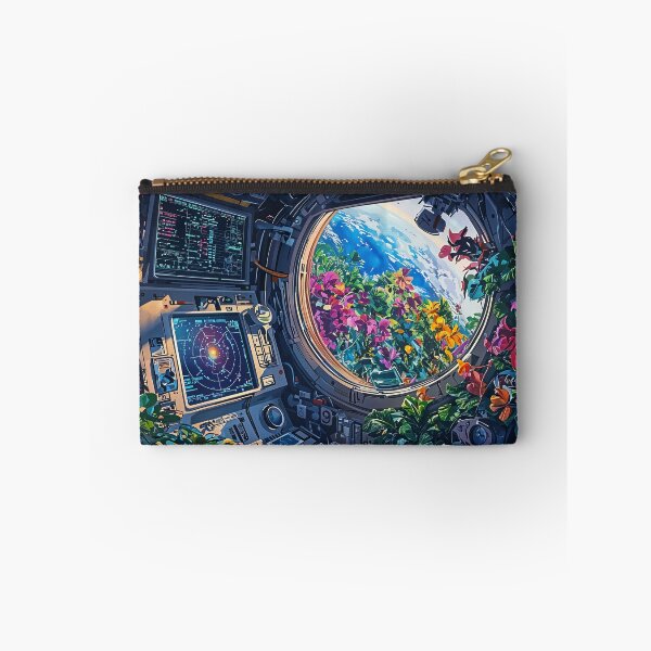 Item preview, Floral Haven in Orbit: A Glimpse of Earth from a Gardened Spacecraft designed and sold by oanaunciuleanu.