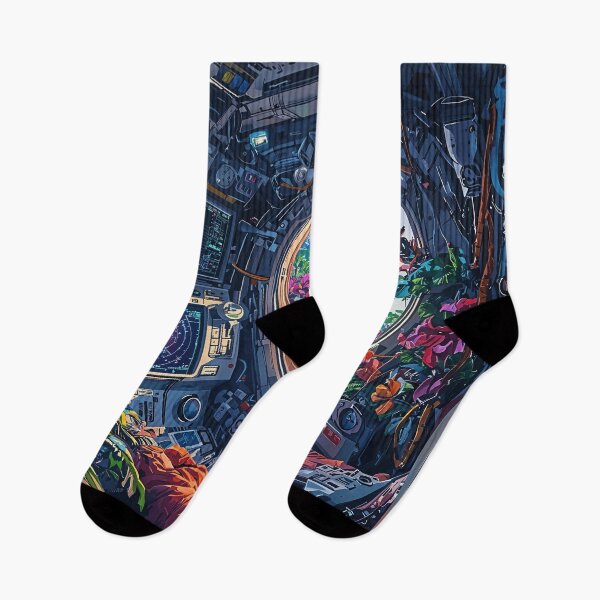 Item preview, Floral Haven in Orbit: A Glimpse of Earth from a Gardened Spacecraft designed and sold by oanaunciuleanu.