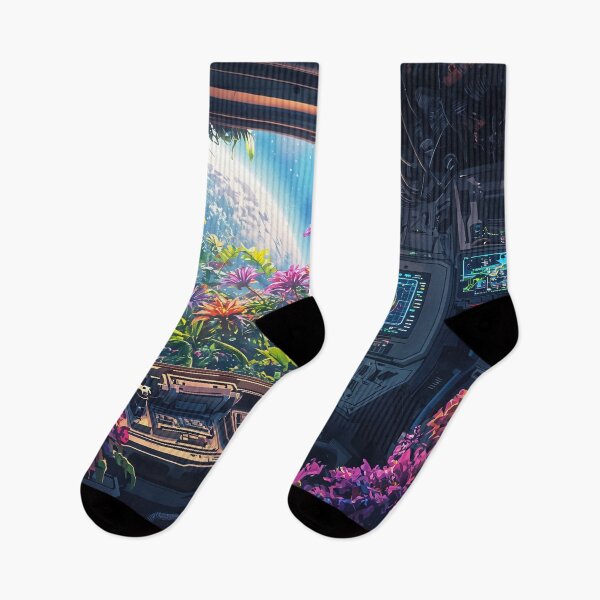 Item preview, Floral Haven in Orbit: A Glimpse of Earth from a Gardened Spacecraft designed and sold by oanaunciuleanu.