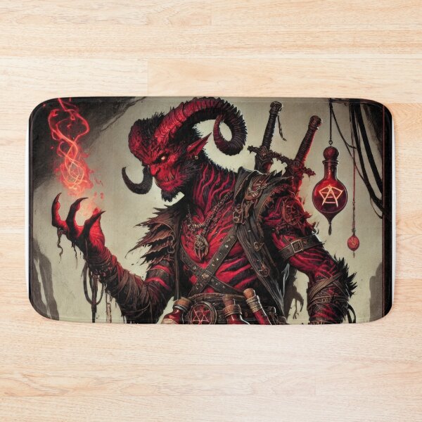 Item preview, Infernal Tiefling Mutant Blood Hunter designed and sold by Johnny MeatShield.
