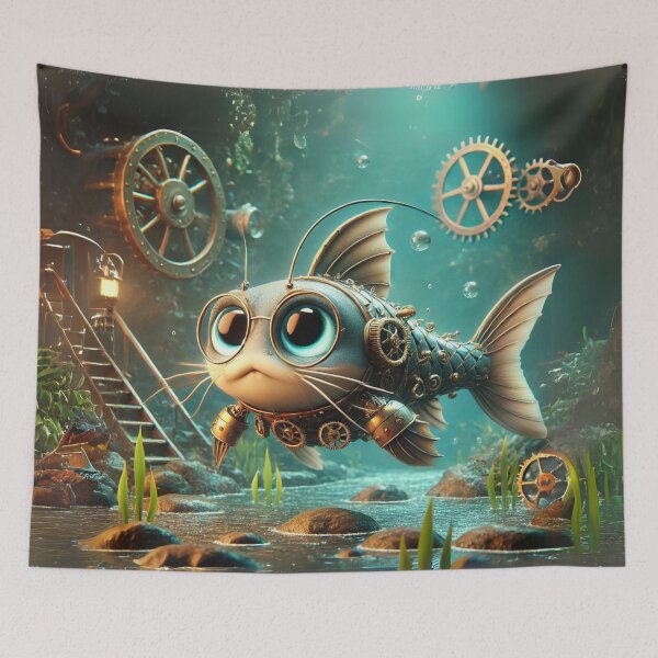 Item preview, Steampunk Goonch Catfish designed and sold by Sillytoe.