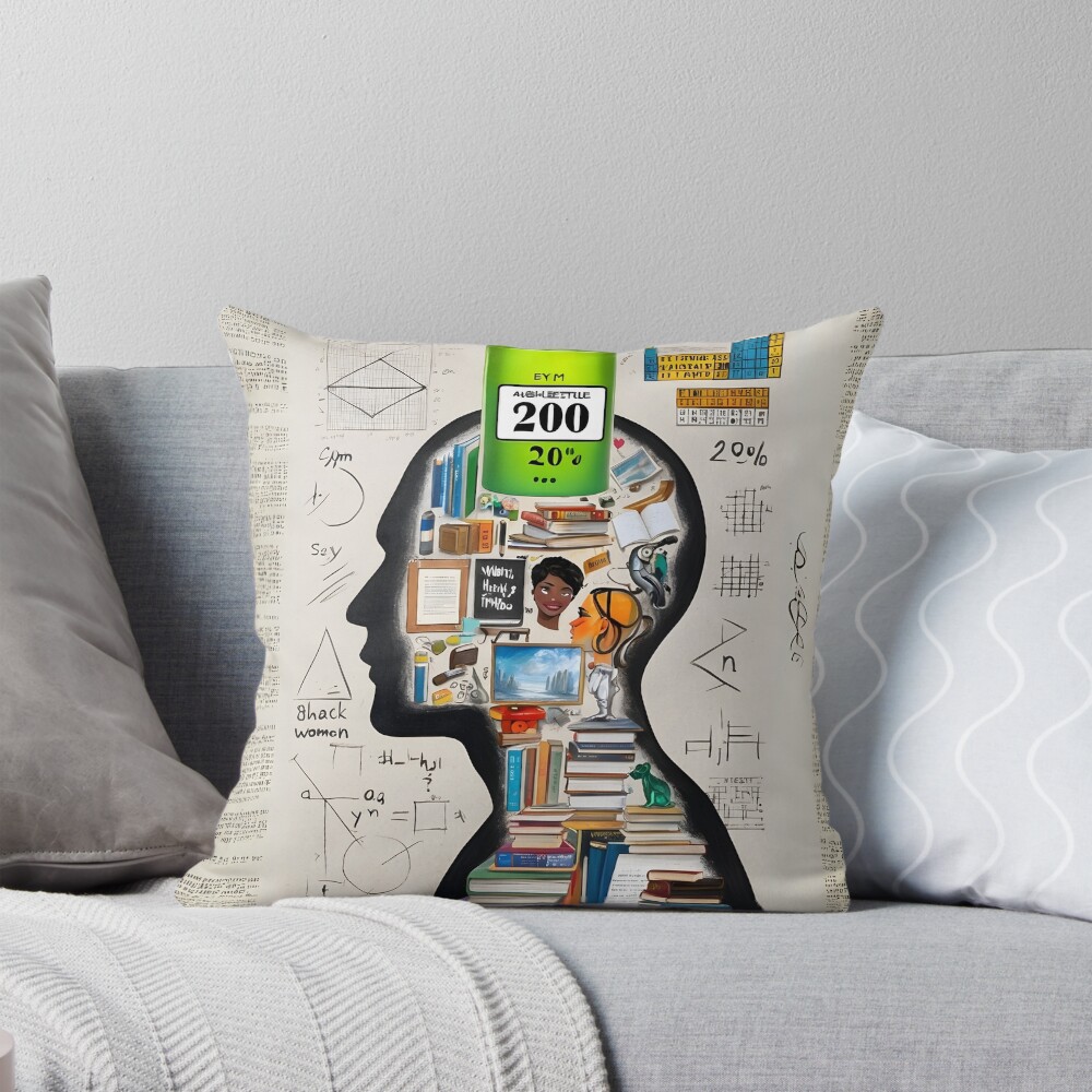 Item preview, Throw Pillow designed and sold by mgharb.