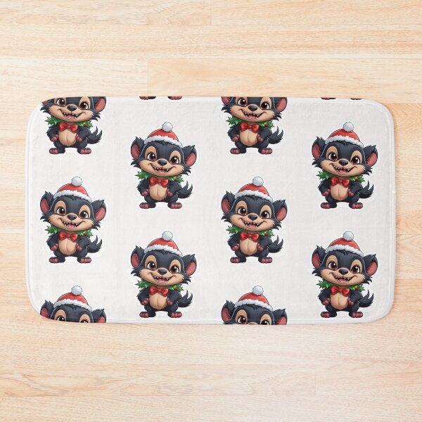 Item preview, Christmas Cartoon Tasmanian Devil designed and sold by Krieghorn.