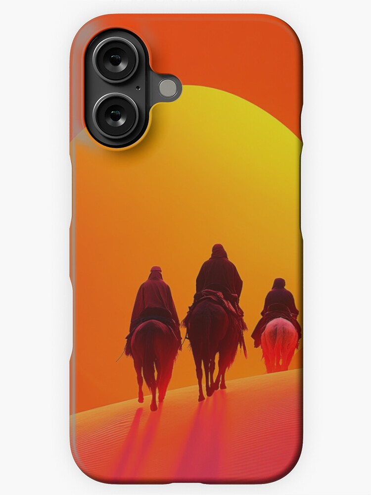 Thumbnail 1 of 4, iPhone Case, Sunset In The Desert designed and sold by Patricks-Art.