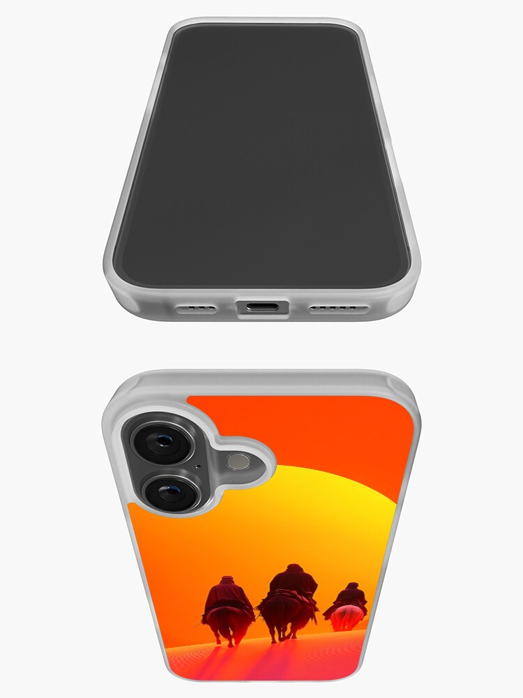 Thumbnail 3 of 5, iPhone Case, Sunset In The Desert designed and sold by Patricks-Art.