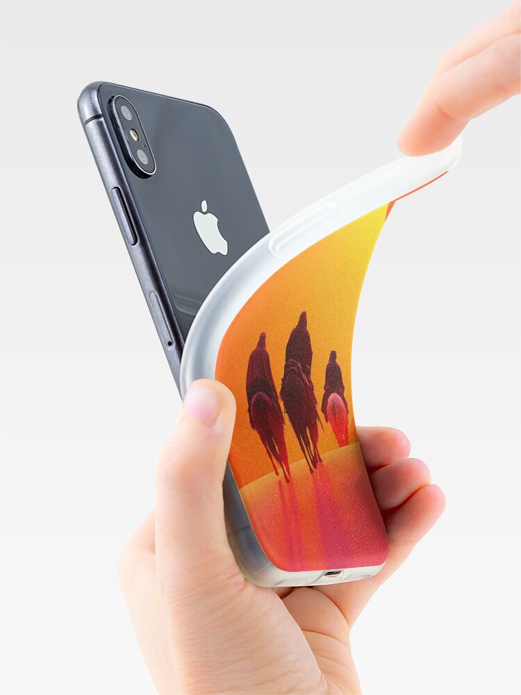 Thumbnail 4 of 5, iPhone Case, Sunset In The Desert designed and sold by Patricks-Art.