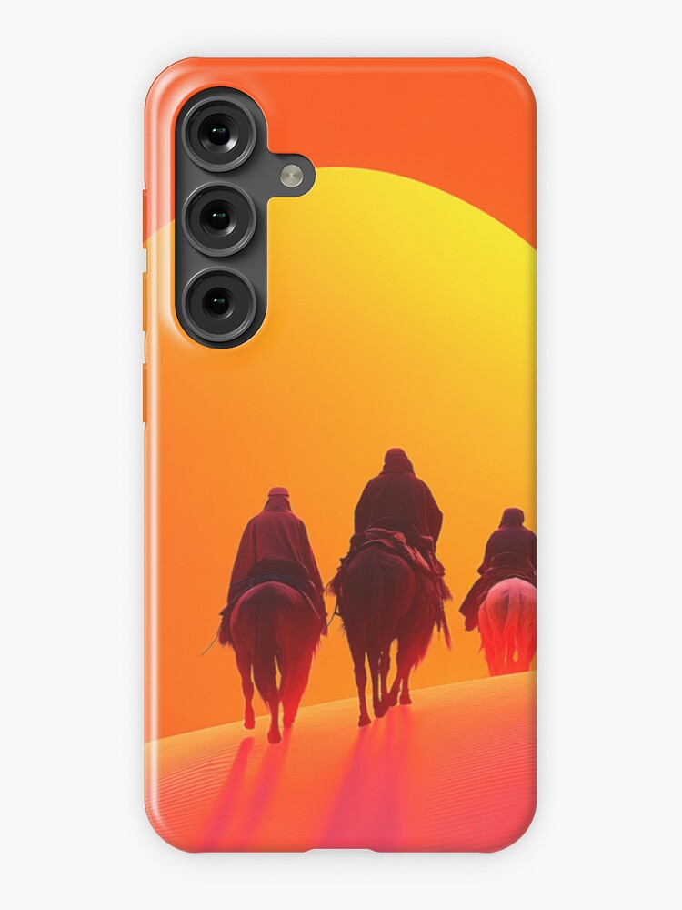 Thumbnail 1 of 4, Samsung Galaxy Phone Case, Sunset In The Desert designed and sold by Patricks-Art.