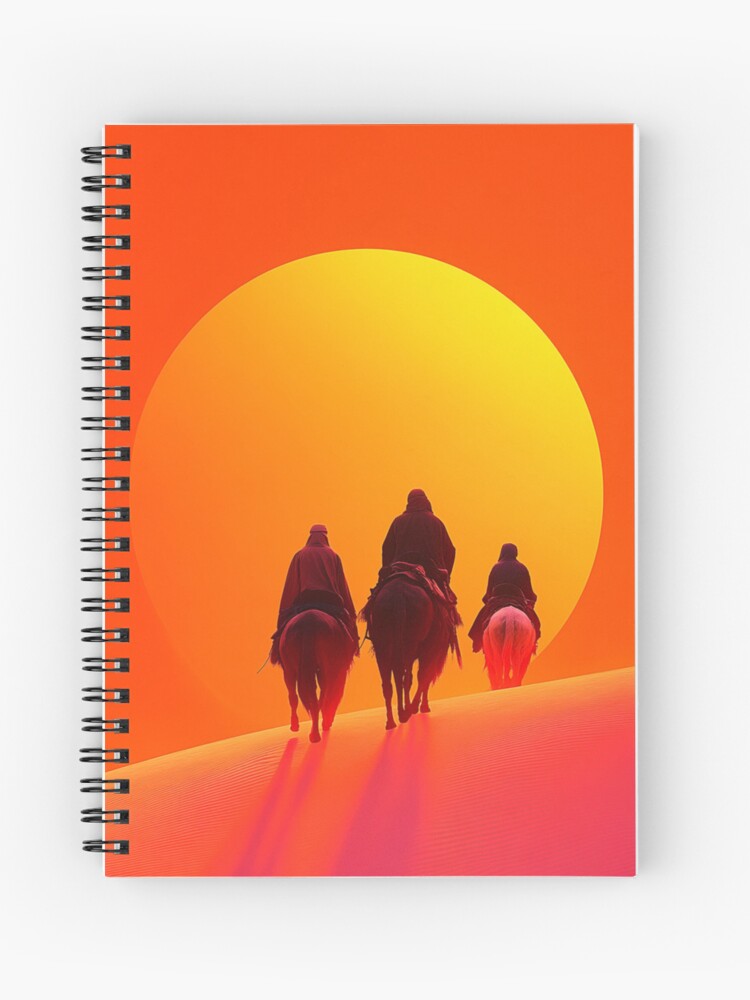 Thumbnail 1 of 3, Journal, Sunset In The Desert designed and sold by Patricks-Art.