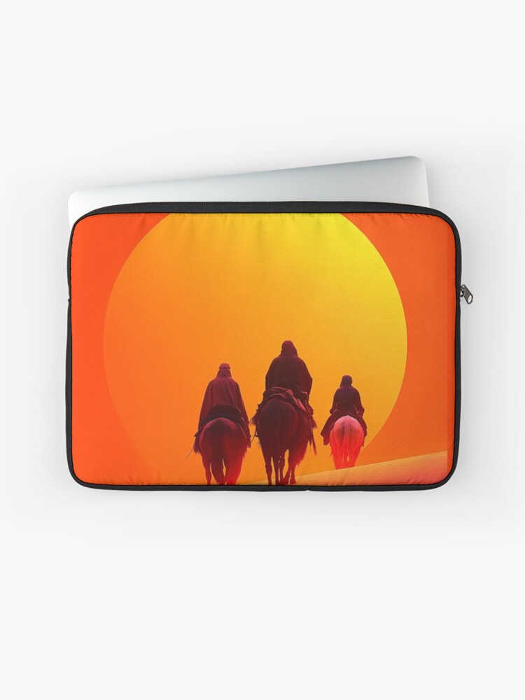 Thumbnail 1 of 2, Laptop Sleeve, Sunset In The Desert designed and sold by Patricks-Art.