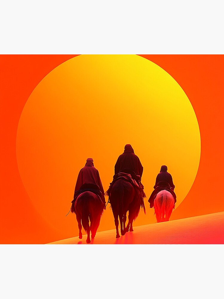 Thumbnail 5 of 5, Mouse Pad, Sunset In The Desert designed and sold by Patricks-Art.
