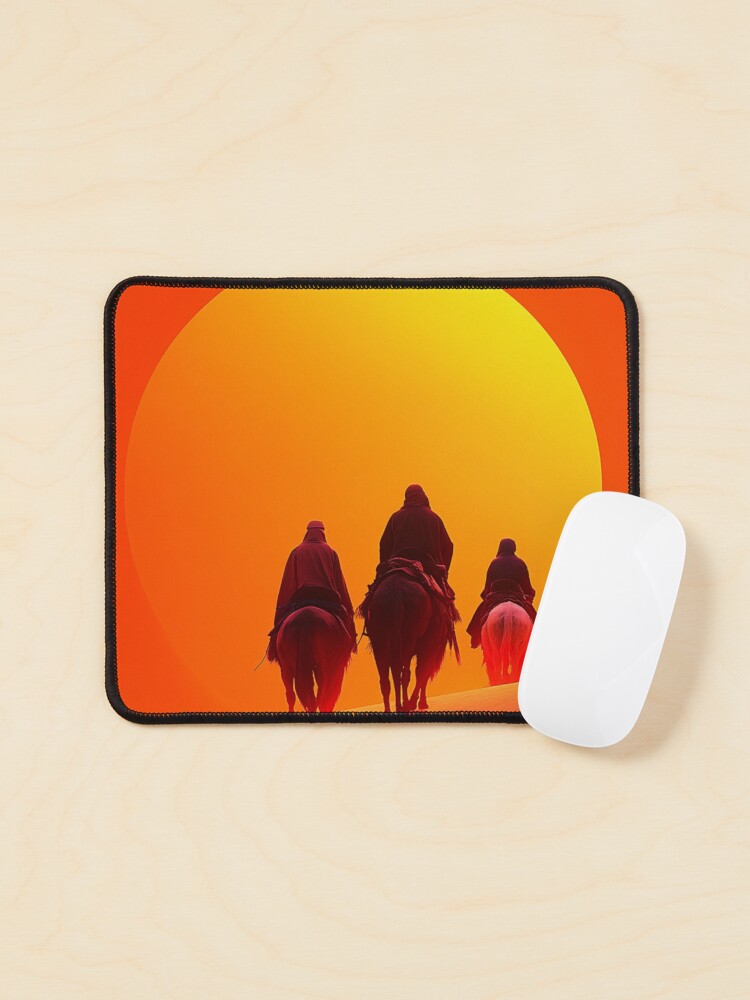 Thumbnail 1 of 5, Mouse Pad, Sunset In The Desert designed and sold by Patricks-Art.