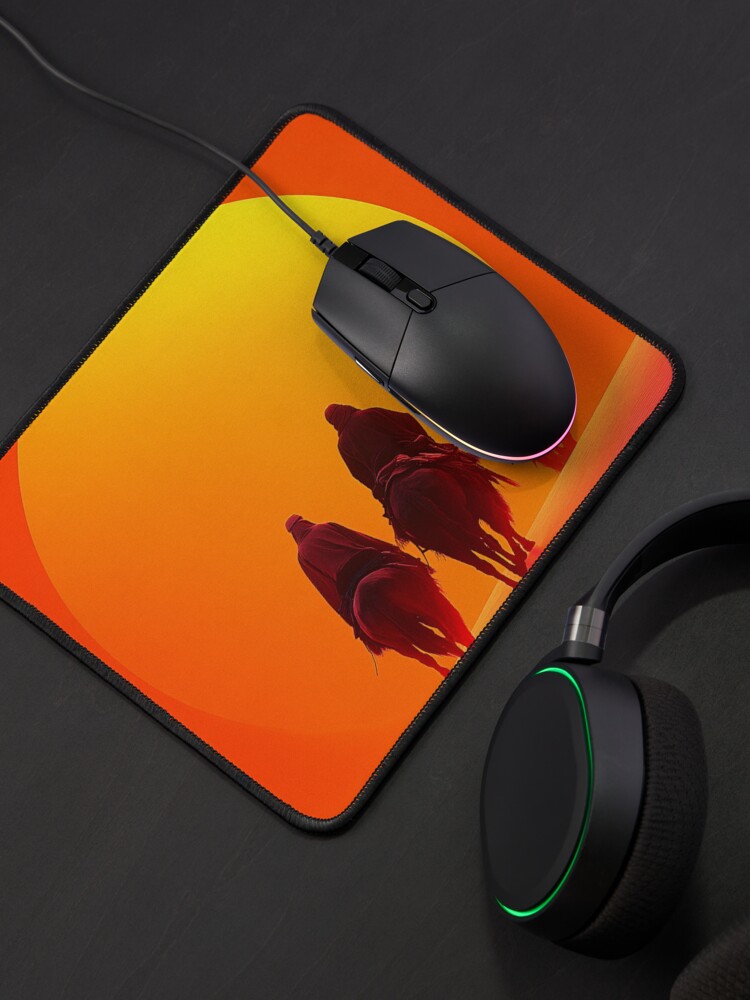 Thumbnail 4 of 5, Mouse Pad, Sunset In The Desert designed and sold by Patricks-Art.