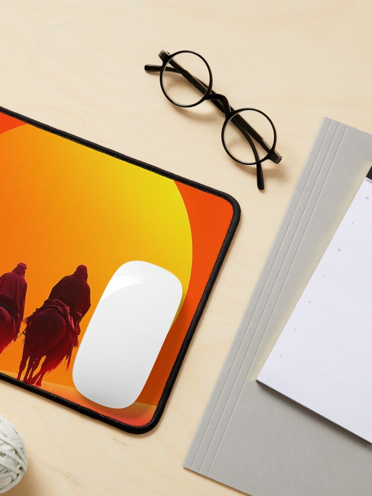 Thumbnail 3 of 5, Mouse Pad, Sunset In The Desert designed and sold by Patricks-Art.