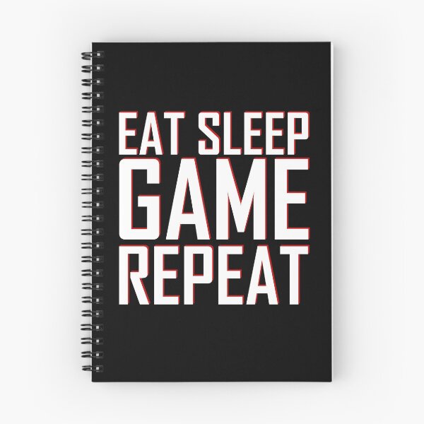 Item preview, EAT SLEEP GAME REPEAT designed and sold by mtsdesign.