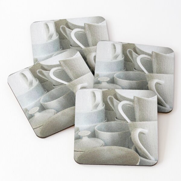 Item preview,  Stacked Up White Coffee Cups X104 designed and sold by RichFrancoCars.