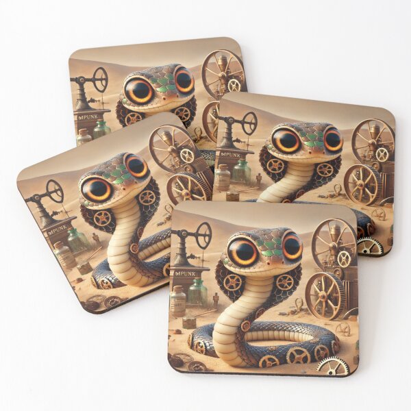 Item preview, Steampunk Gopher Snake designed and sold by Sillytoe.