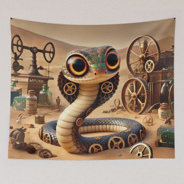 Item preview, Steampunk Gopher Snake designed and sold by Sillytoe.