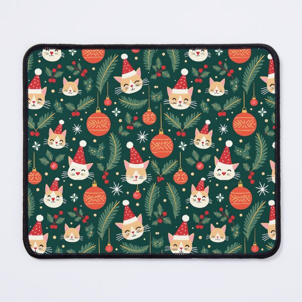 Item preview, Christmas cat patterns designed and sold by kjp-design.