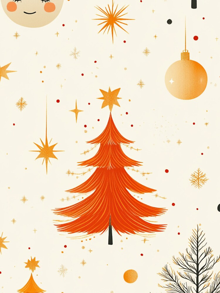 Thumbnail 4 of 4, iPhone Case, Christmas Tree Seamless Pattern designed and sold by Patricks-Art.